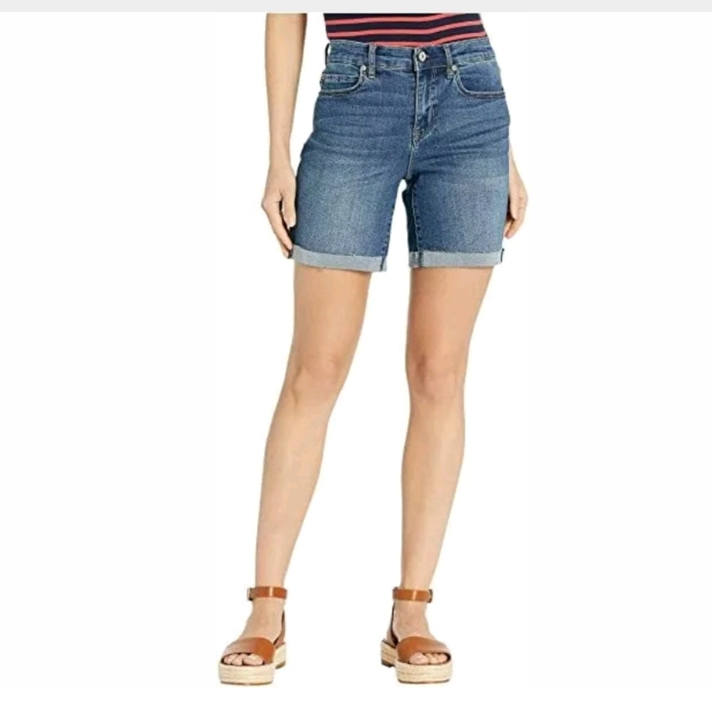 Nicole Miller New york Jeans Shorts Soho High Rise
